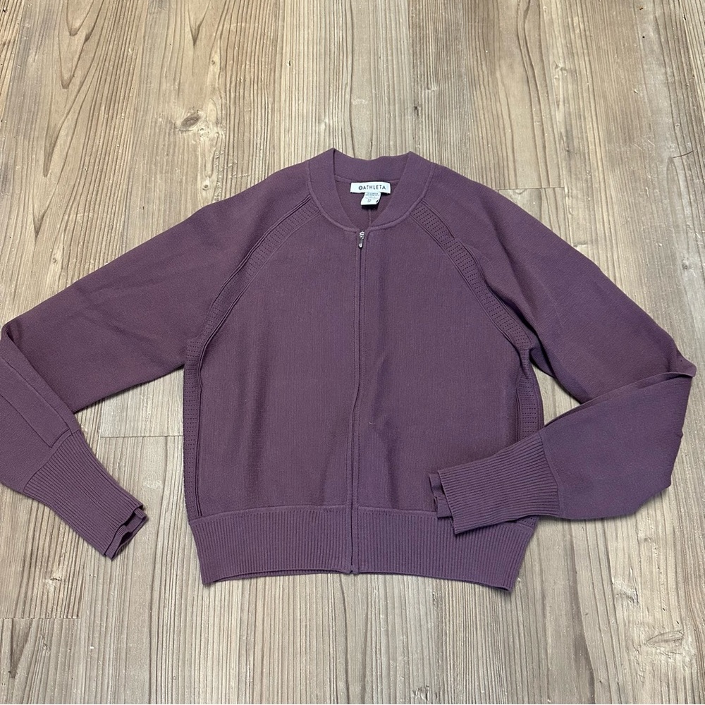 Athleta Zip-Up Cardigan